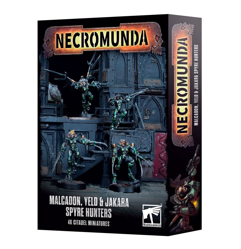 Necromunda: Malcadon, Yeld, and Jakara Spyre Hunters - Warhammer 40k - 301-44
