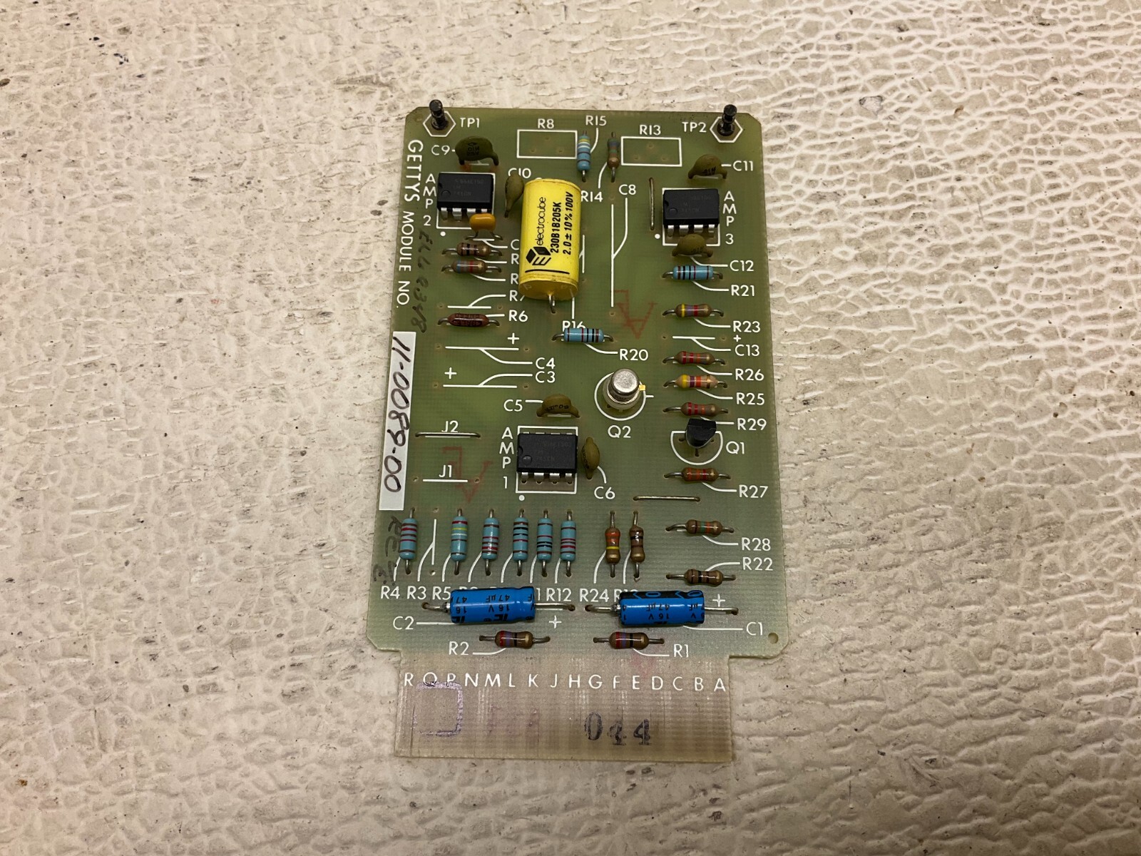 Gettys 11-0089-00 Circuit Board Rev. E 11008900 11-0089-100
