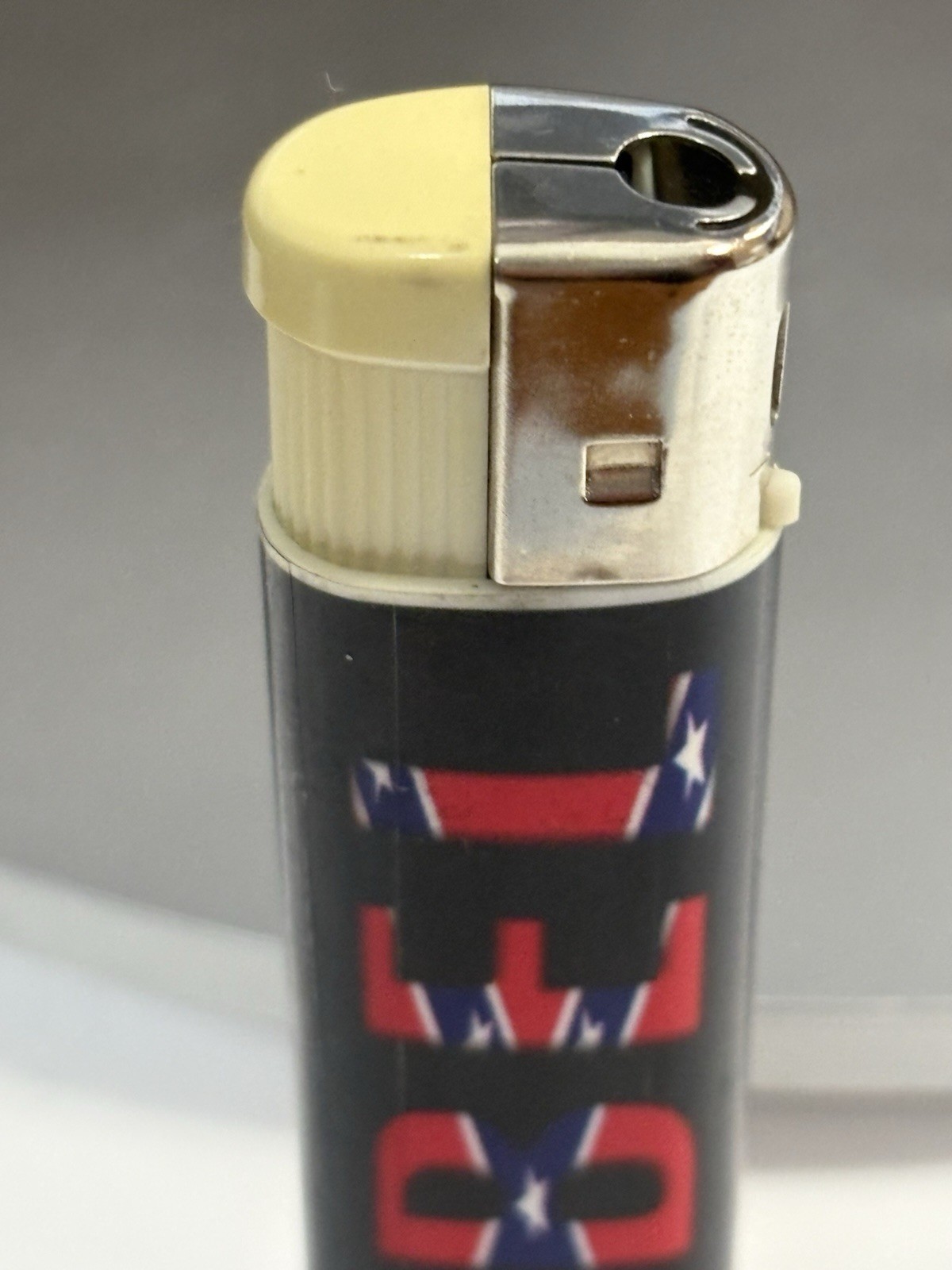 REBELS Cigarette Lighter Refillable Black Red Blue Color (works Fine)