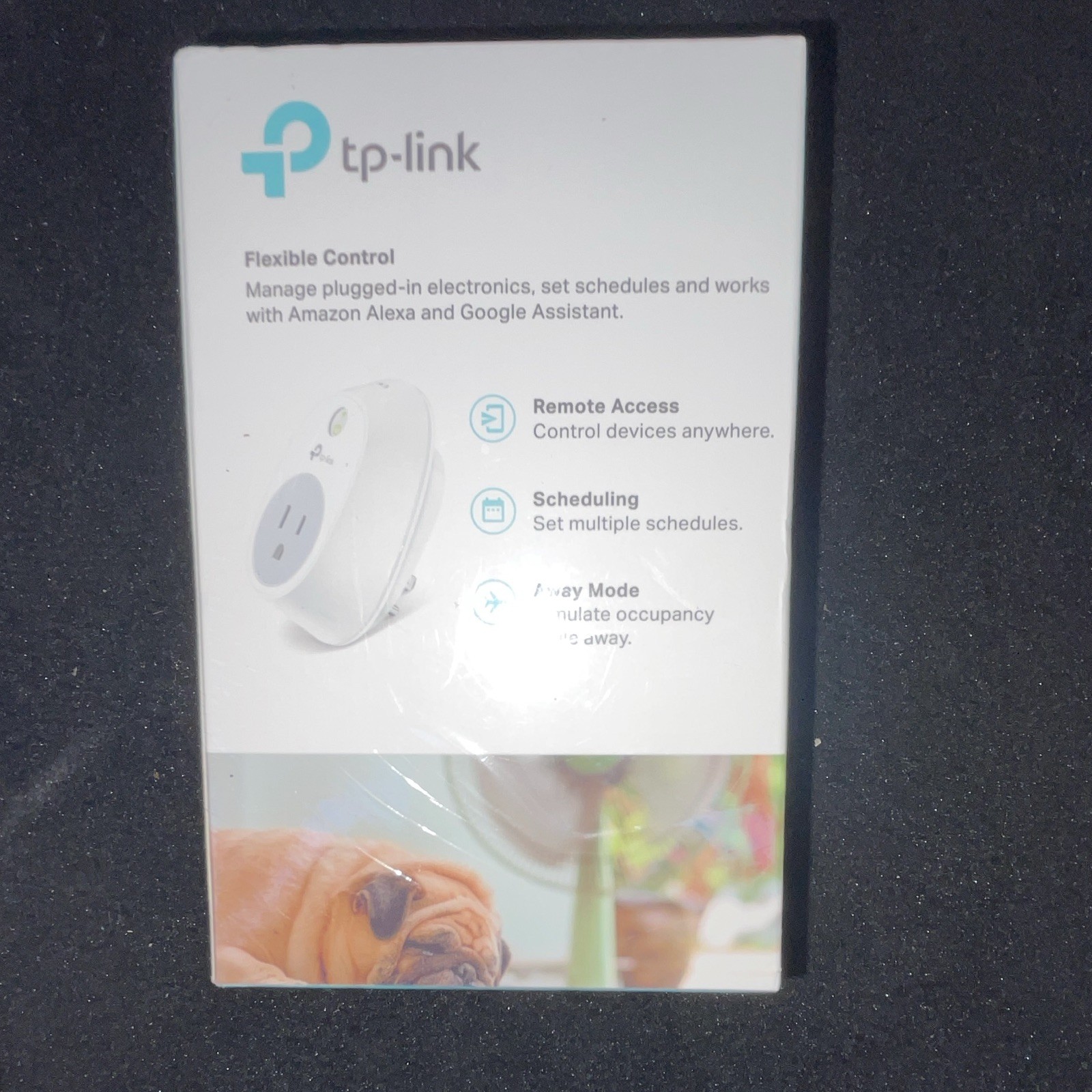 TP-LINK Kasa HS100 Smart Wi-Fi Plug-In Socket Controller White Alexa Google
