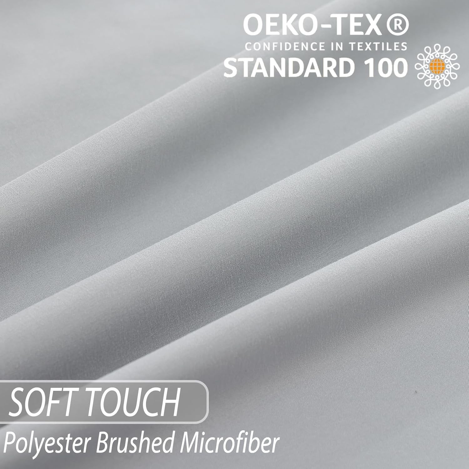 Twin Sheet Set 3 Piece Bed Sheets Twin Size Bed Extra Soft Breathable Deep