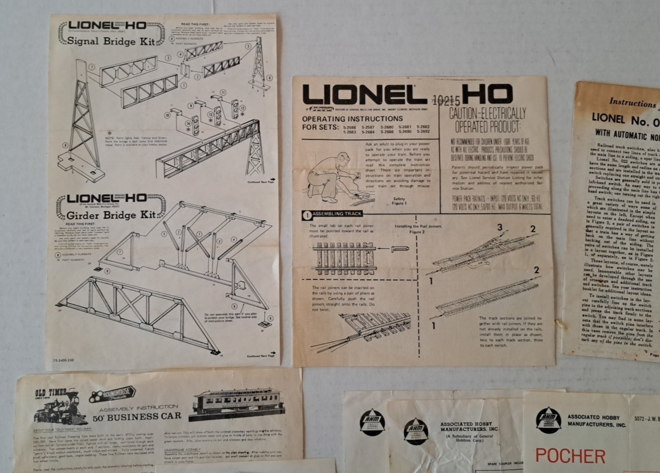 NMRA Railroad Association Official Guide Model Railroads 1978 & Certificate