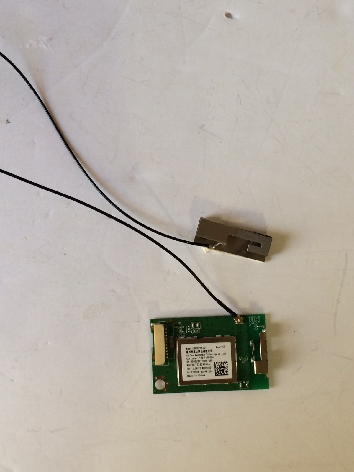 ONN 100068372 WIFI MODULE WCOPR1601