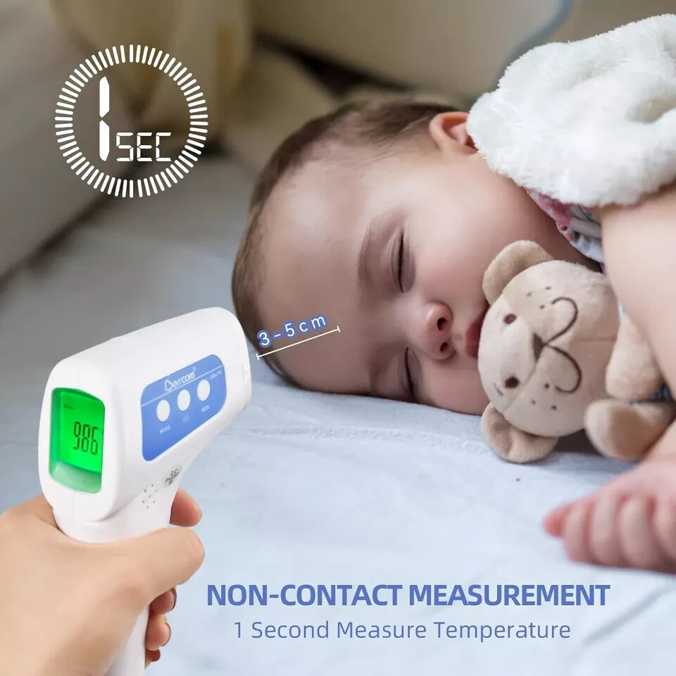 Berrcom JXB-178 Non-Contact Handheld Infrared Forehead Thermometer Surface Temp.