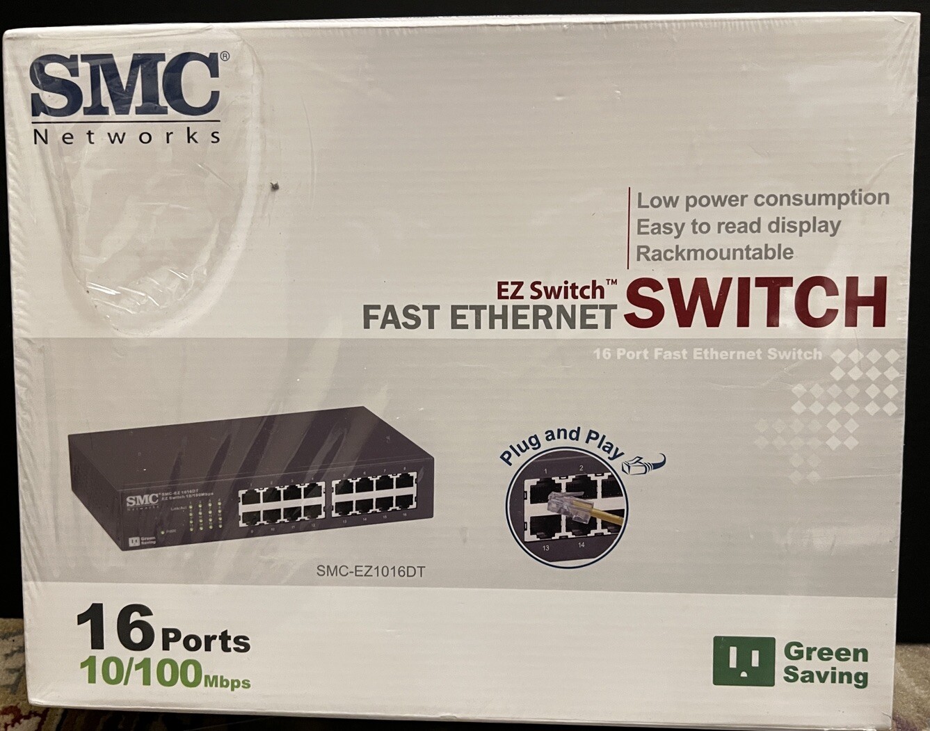 SMC Networks EZ Switch SMC-EZ1016DT BRAND NEW