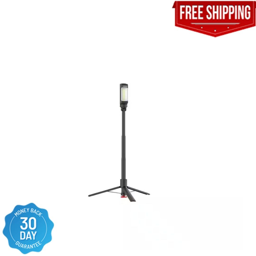 Husky 800 Lumen LED Rechargeable Work Light Detachable Magnetic Tripod IPX5