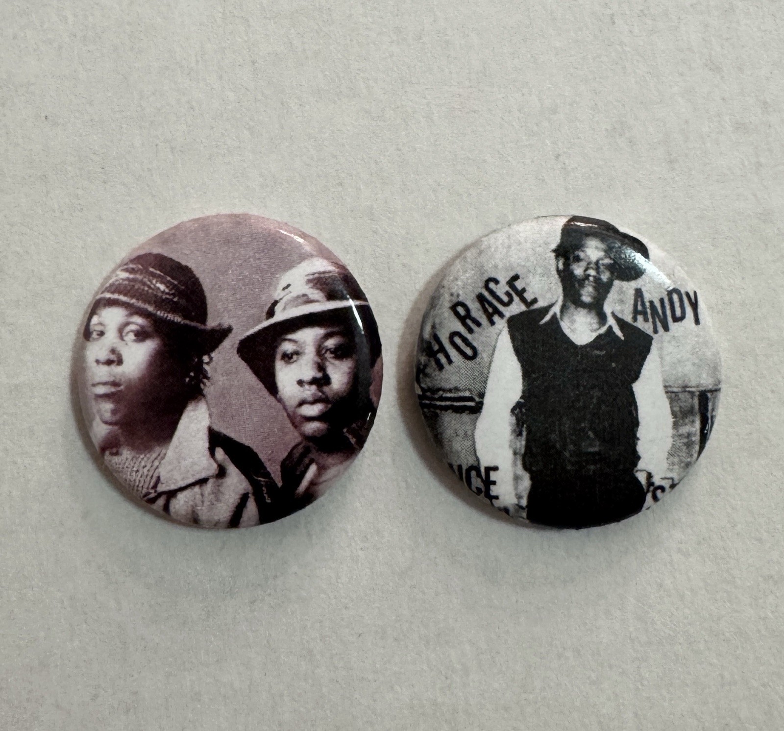 Supreme SS13 Wackies Sugar Minott Button Pin Set Of 2 Lot Love Joys Horace Andy