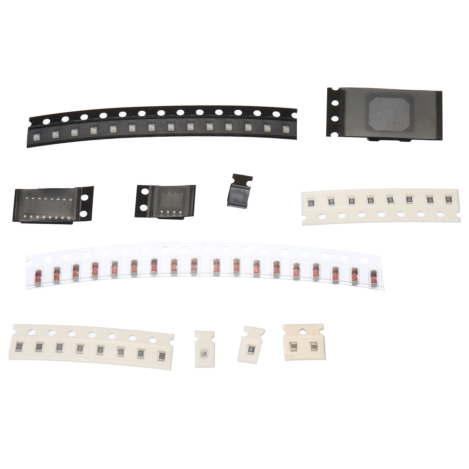 Soldering Practice Board, Electronics Kit PCB Board DIY 8ch Digital-Responder,6V