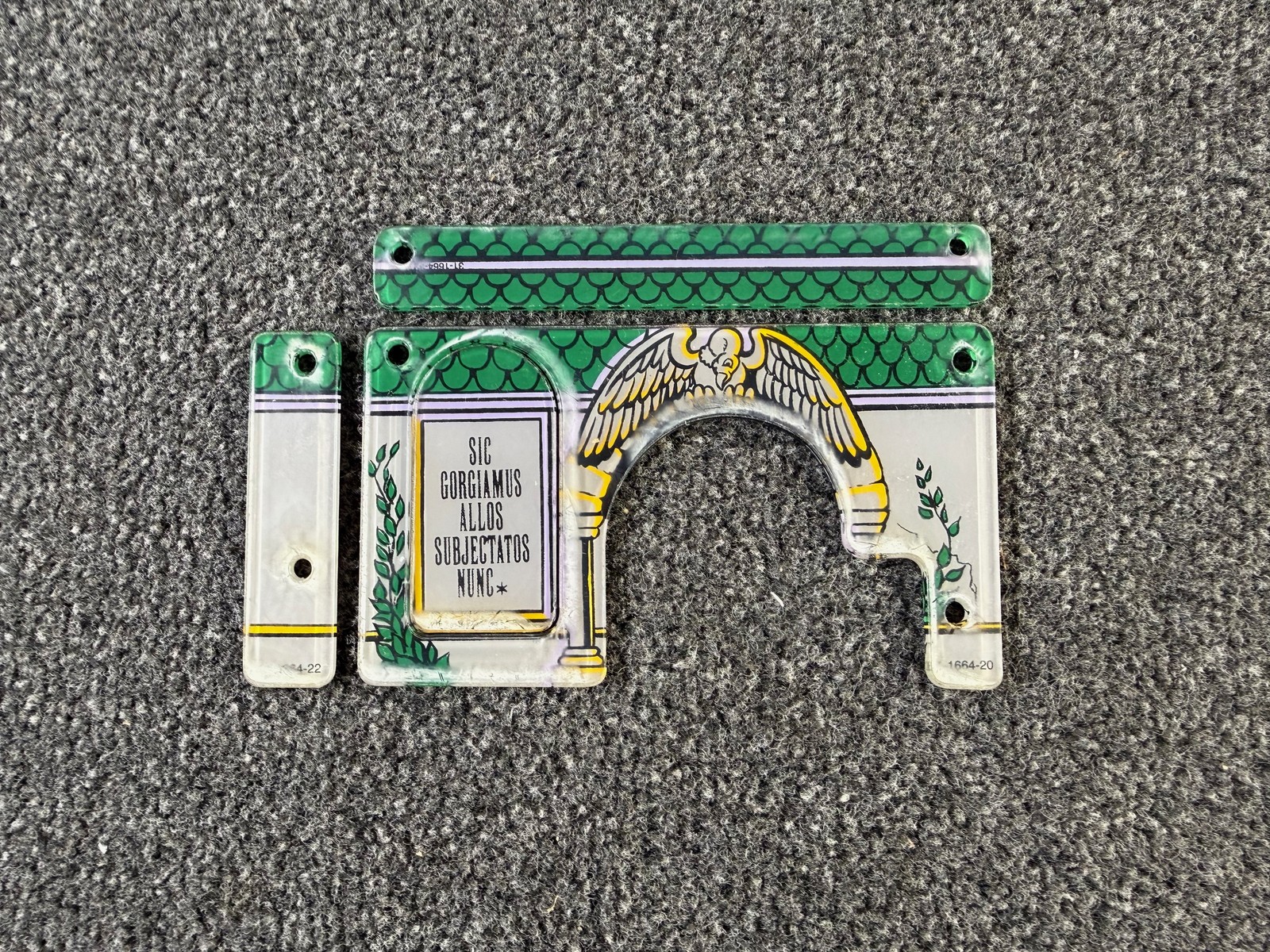 Bally The Addams Family Pinball Machine Playfield Plastic Prototype Promo NEW