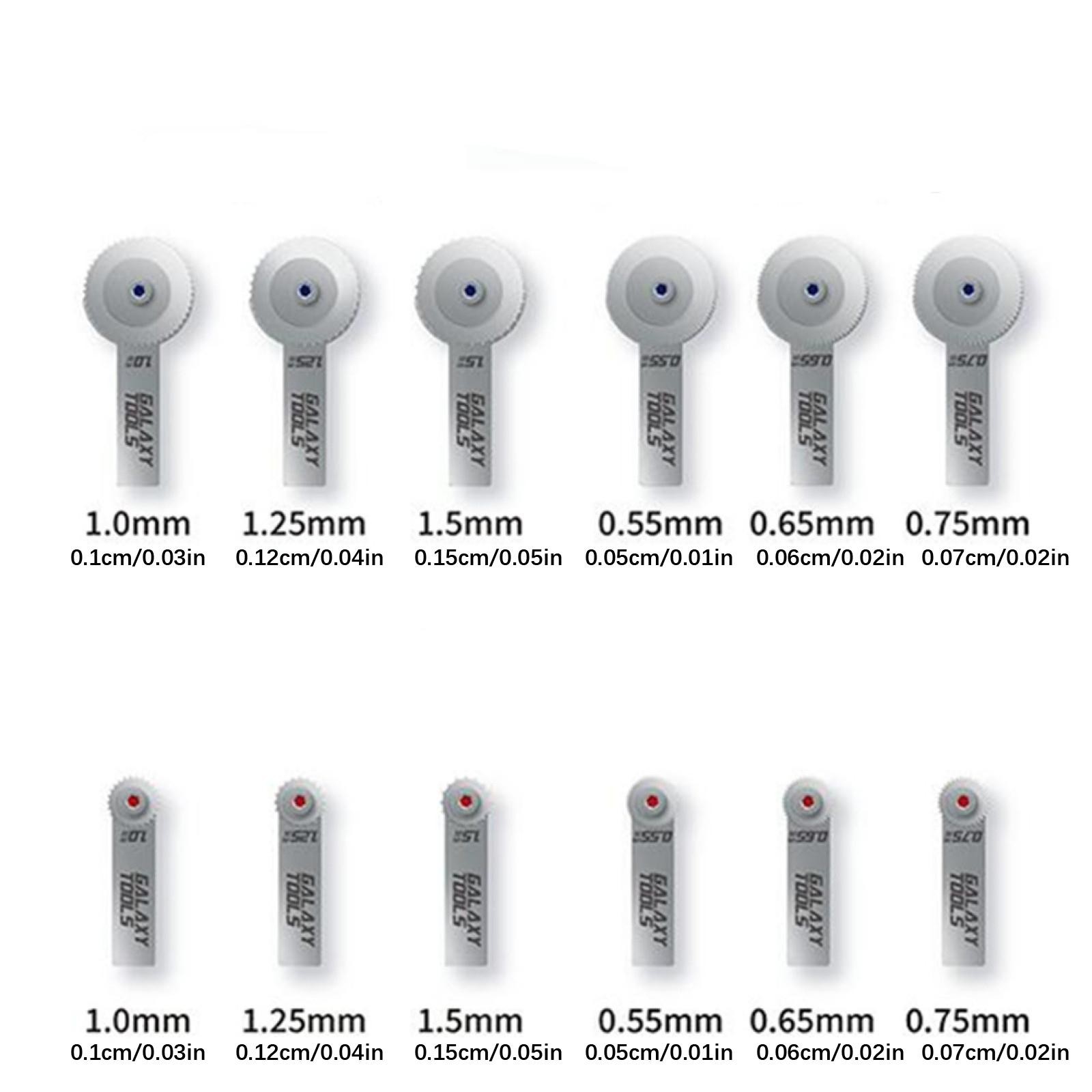 Steel Rivet Marking Roller  Model Building Tool & Non-Slip Alloy Handle