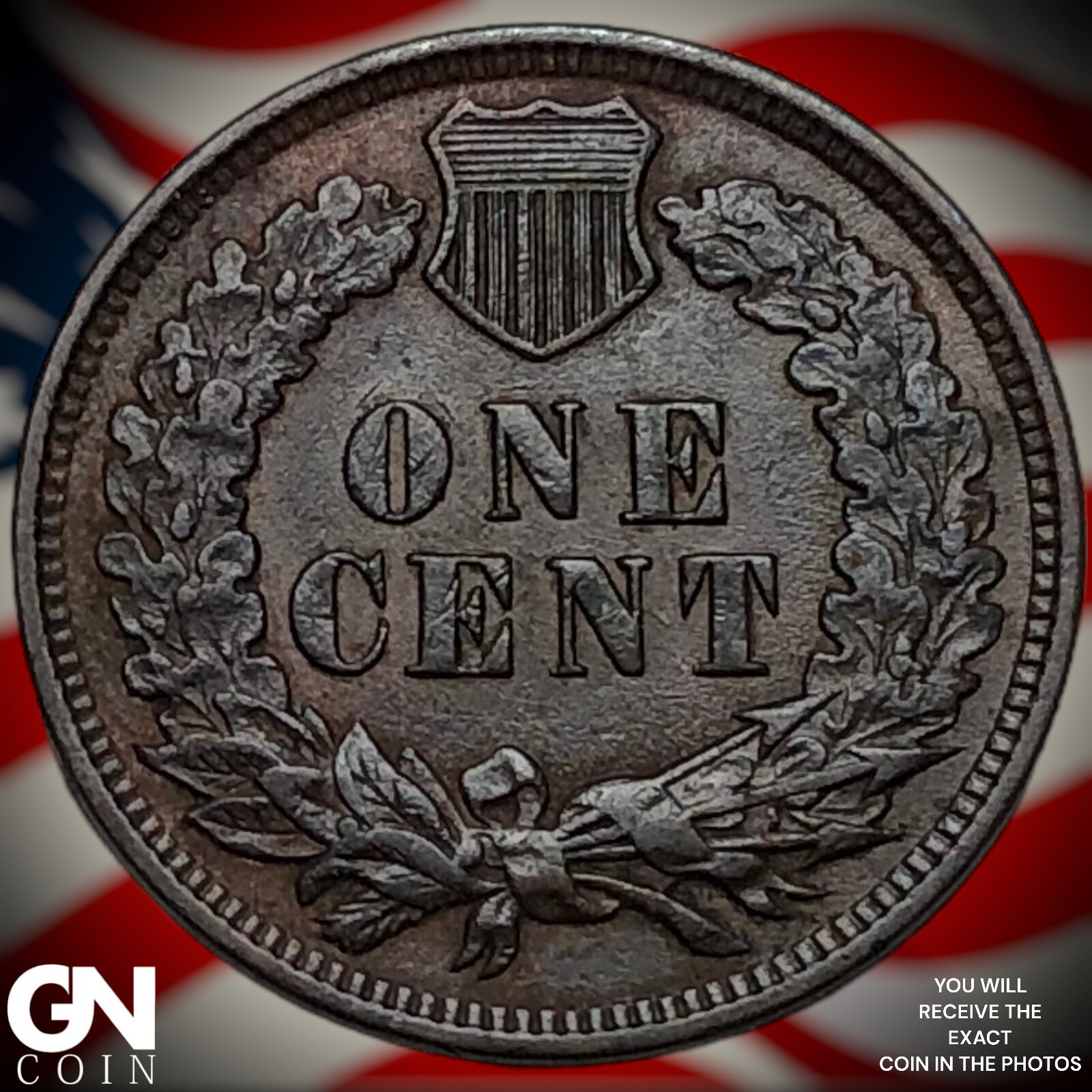 1899 Indian Head Cent Penny X6822