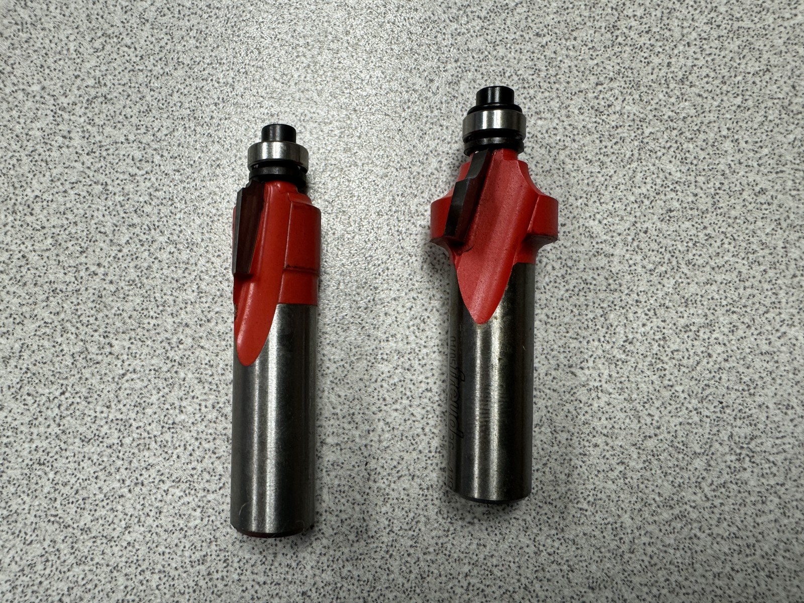 Lot of 2 Freud Router Bits