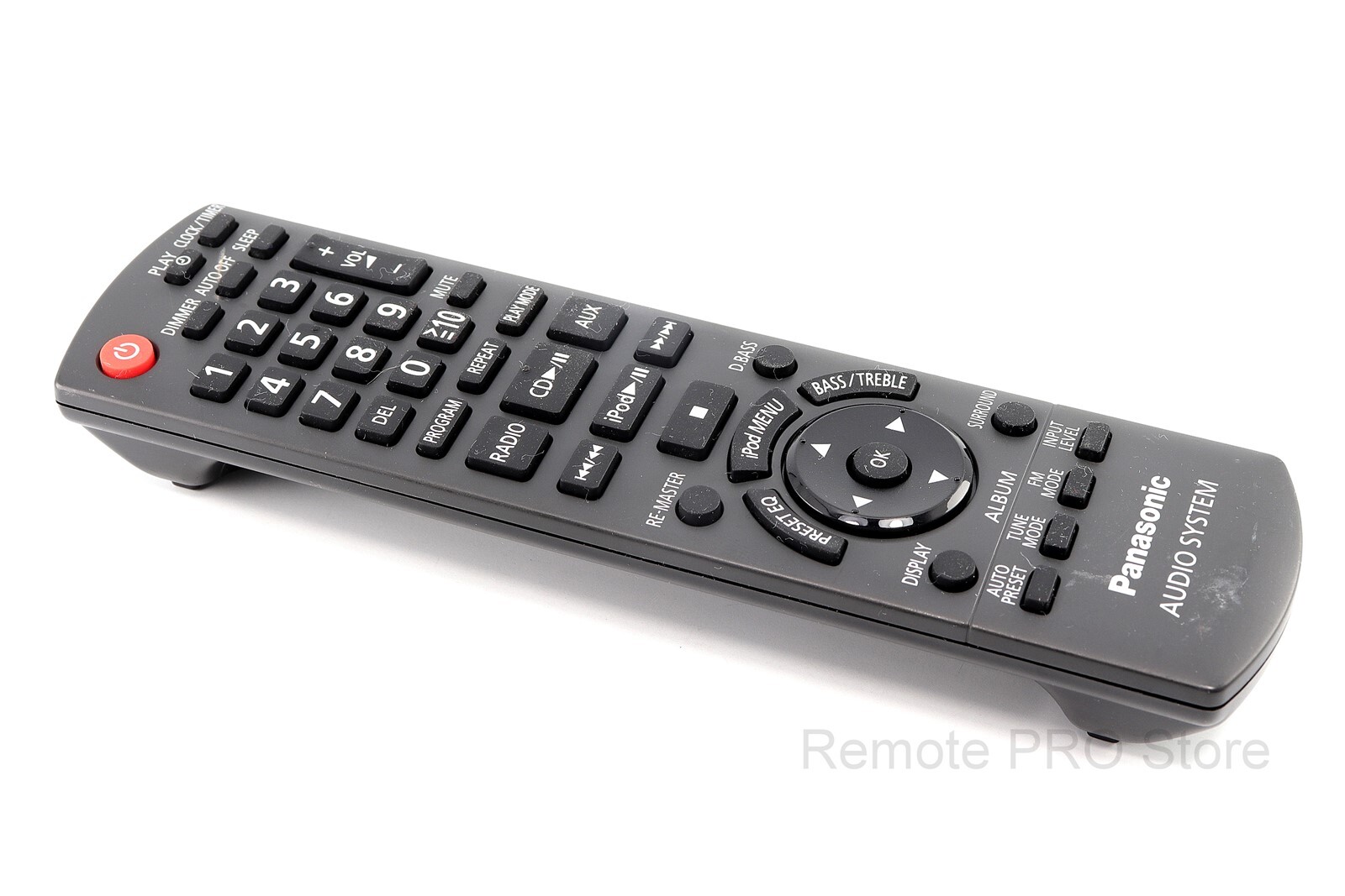 PANASONIC Audio System Remote Control SC-HC20 SC-HC27 SC-HC35 SC-HC37 SC-HC40