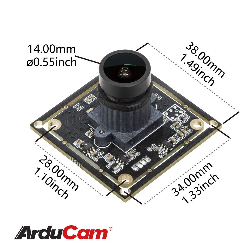 1080P Low Light WDR Ultra Wide Angle USB Camera Module 2MP IMX291 160 Degree