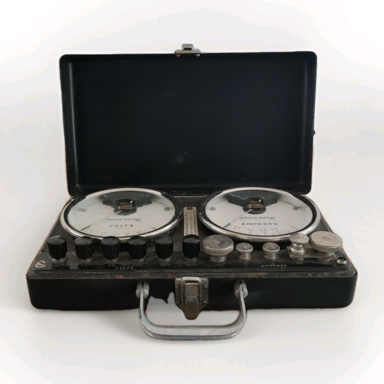 Old Voltmeter/Ammeter CHAUVIN & ARNOUX
