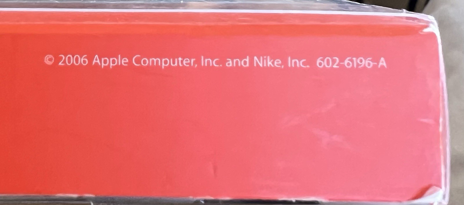 2006 Nike + Shoe iPod Nano
