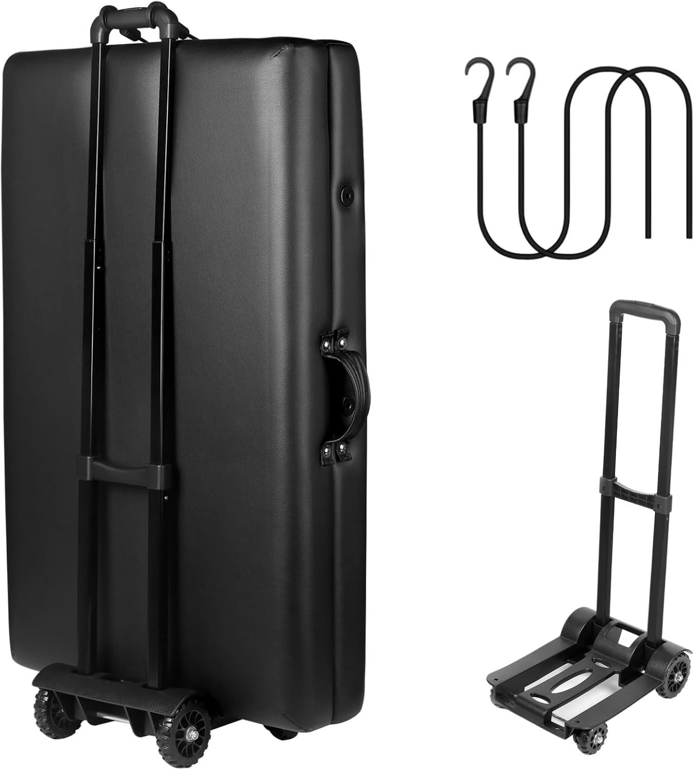 Portable Massage Table Cart with Wheels - Lightweight & Foldable Convenience