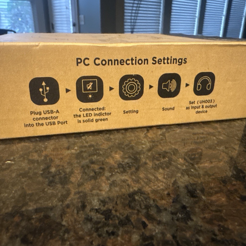 LEVN Headset with Mic, USB Headset with Microphone, Computer Headset UH002