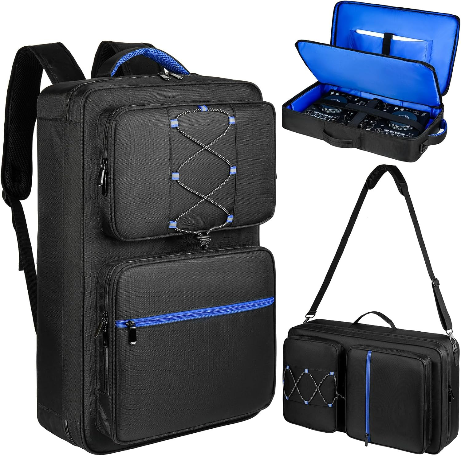 DJ Controller Case Compatible with Pioneer DDJ-FLX4/DDJ-REV1/DDJ-SB3/DDJ-400,16"