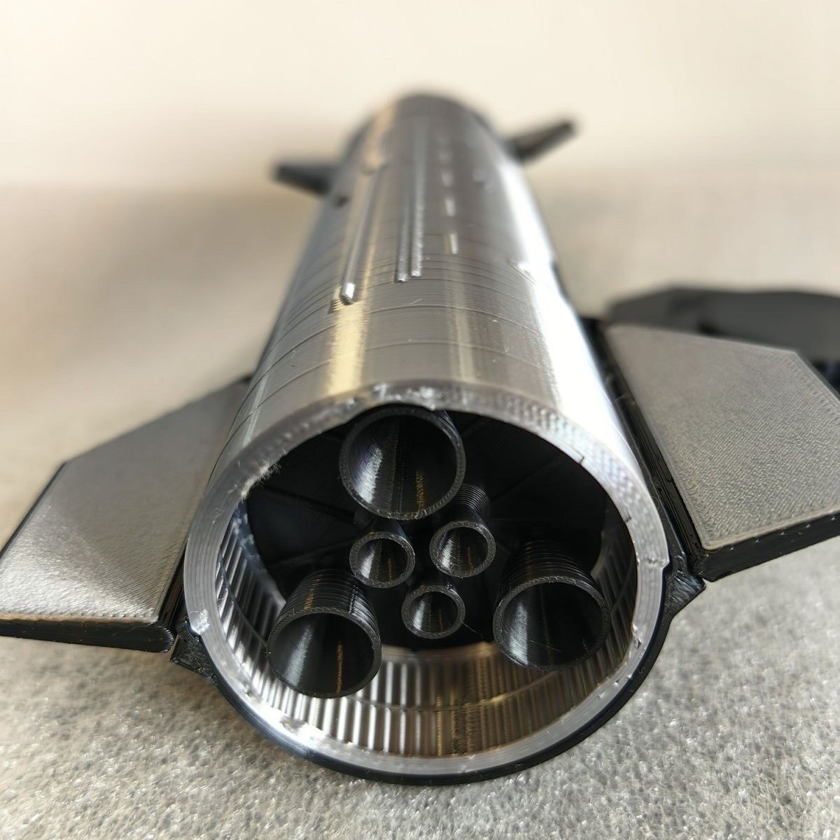 SpaceX Starship 3D Printed Spacecraft Rocket Model Decor