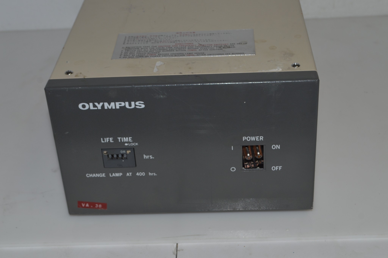 Olympus Ah2-rfl-t Power Supply Unit for Microscope Light Source (AVV12)