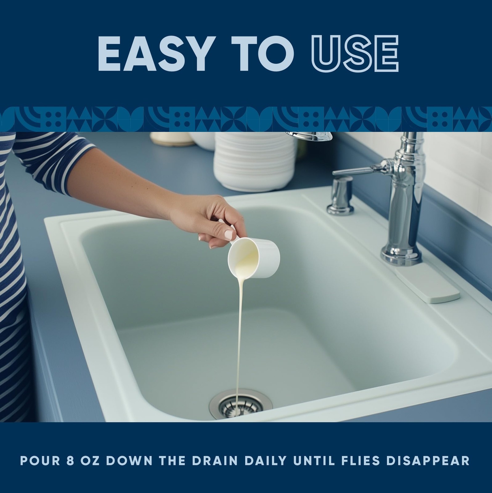 Fruit Fly Drain Treatment | Drain Fly Eliminator | All-Natural Eliminates Gna...