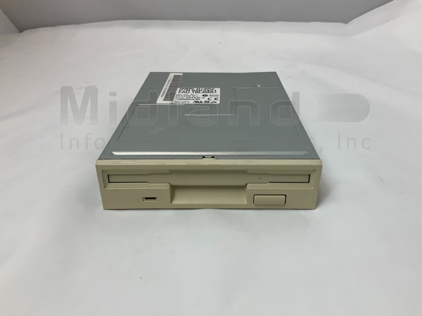 IBM 10L6097, 02K3421 1.44MB 3.5 inch Diskette Drive - white