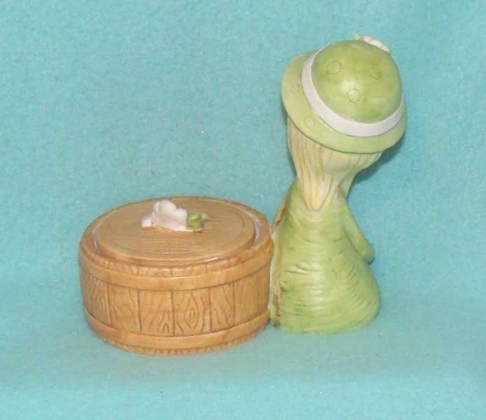 Vintage 1960-70's Trinket Box with Pixie Girl