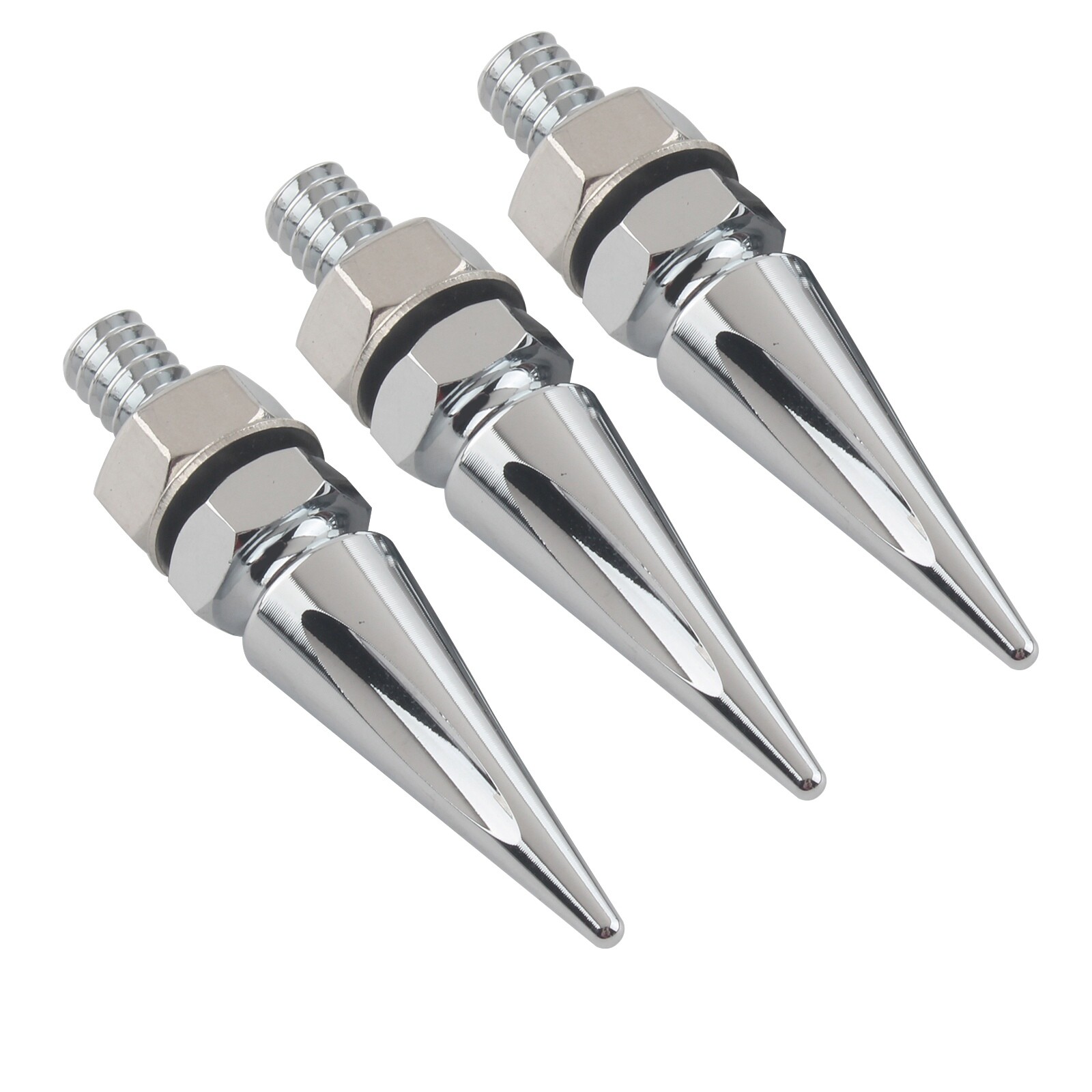 Chrome Spike Windshield Bolt Kit For Harley Tri Glide Ultra Classic 2009–2013