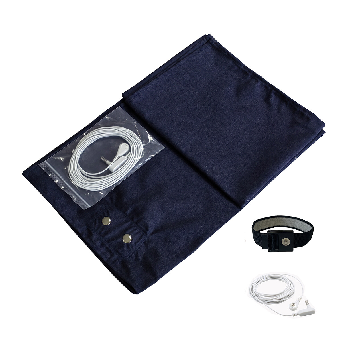 Earthing Mat with Metallic Conductive Fiber Grounded Anti-ESD Radiation Sheet