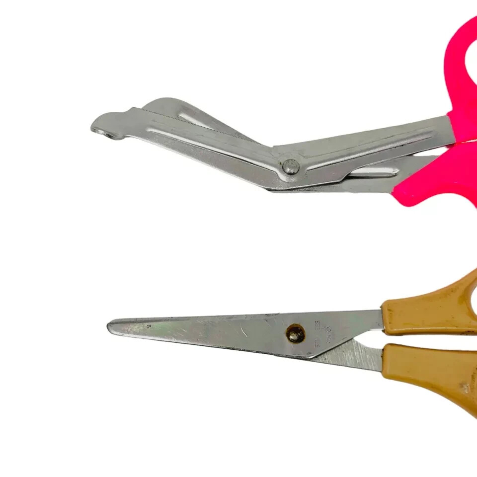 6 Pcs Farberware and Assorted Flower Scissors Set, Stainless Steel Shears