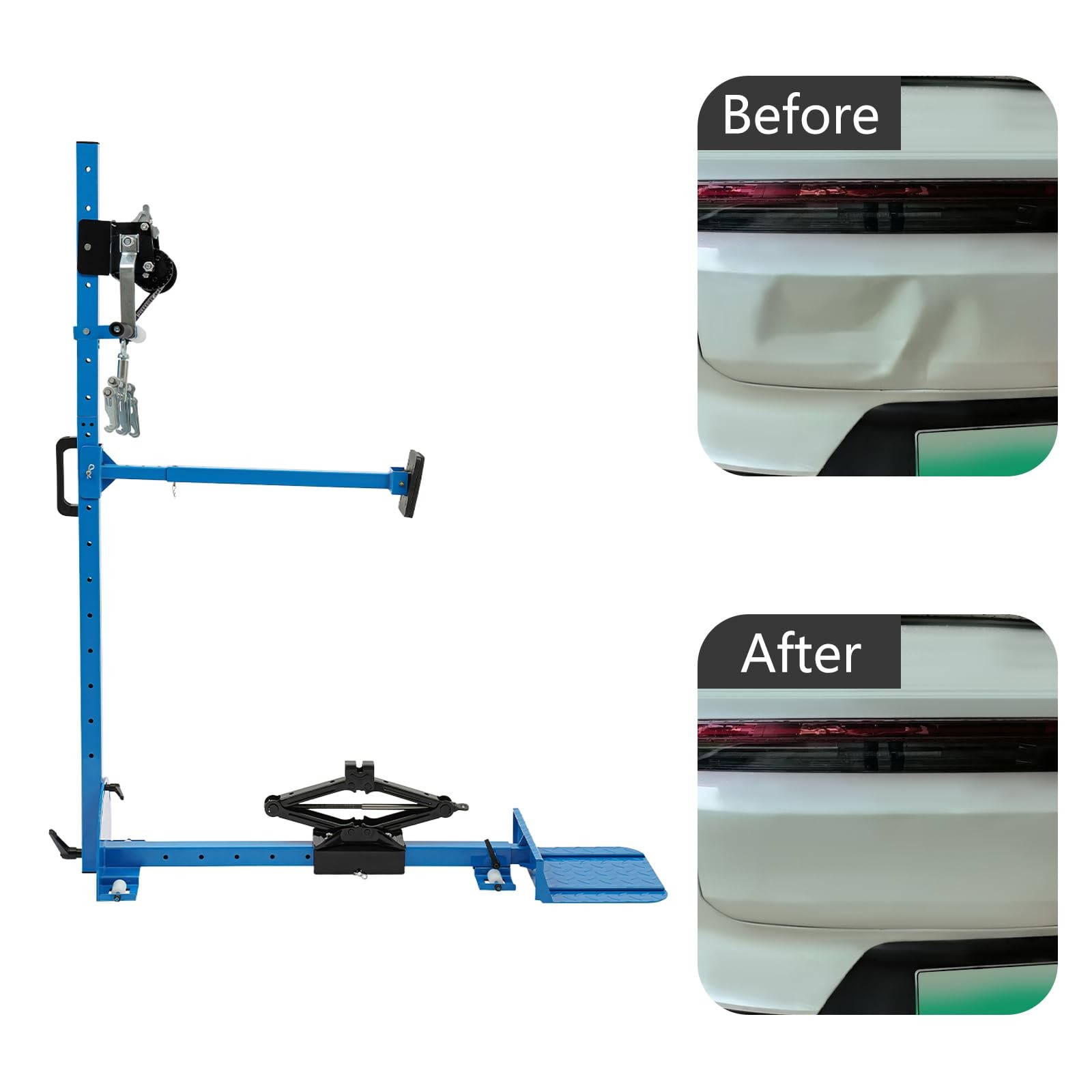 Car Dent Repair Tool Adjustable 120 Sheet Metal Puller 1763lbs Pulling Force