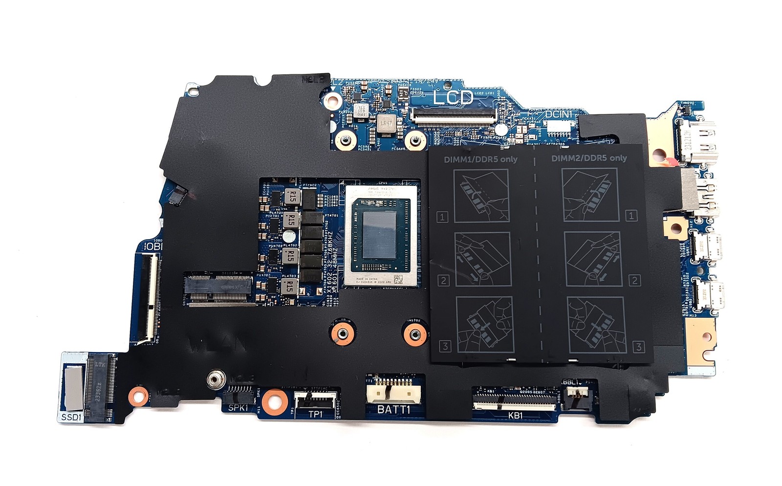Laptop Motherboard Dell Inspiron 14 7445 D55FM 2-in-1 Laptop Motherboard - AMD