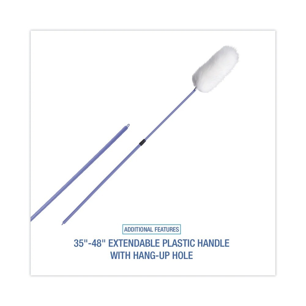 Extendable Lambswool Duster with Plastic Handle 35 to 48 Assorted Colors