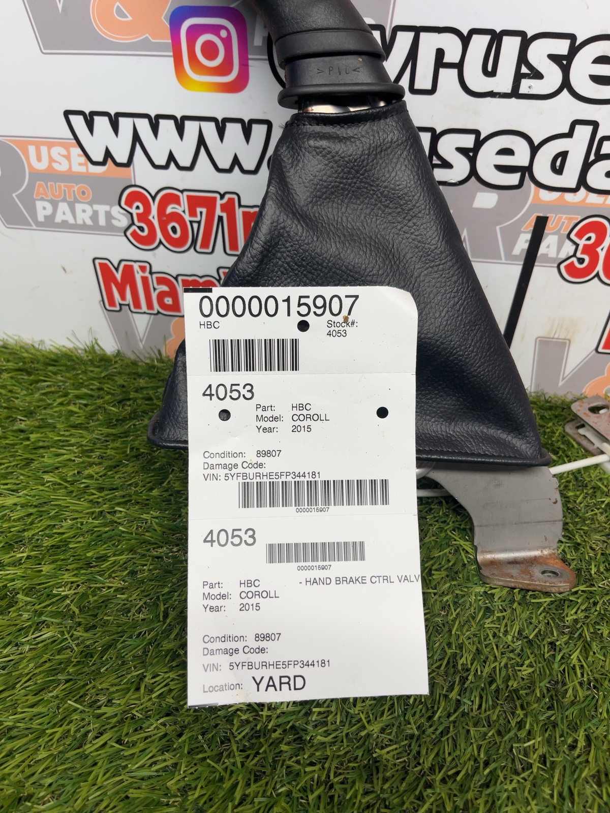 ✅ 2015 TOYOTA COROLLA Hand Brake OEM