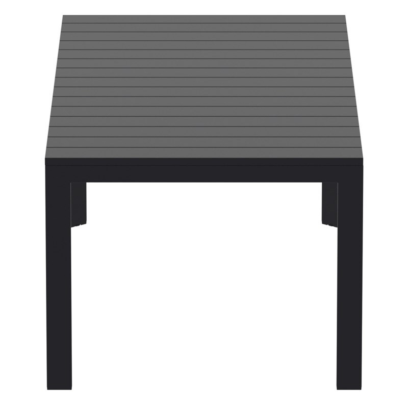 Compamia Atlantic XL 83-110 inch Extendable Dining Table in Black finish