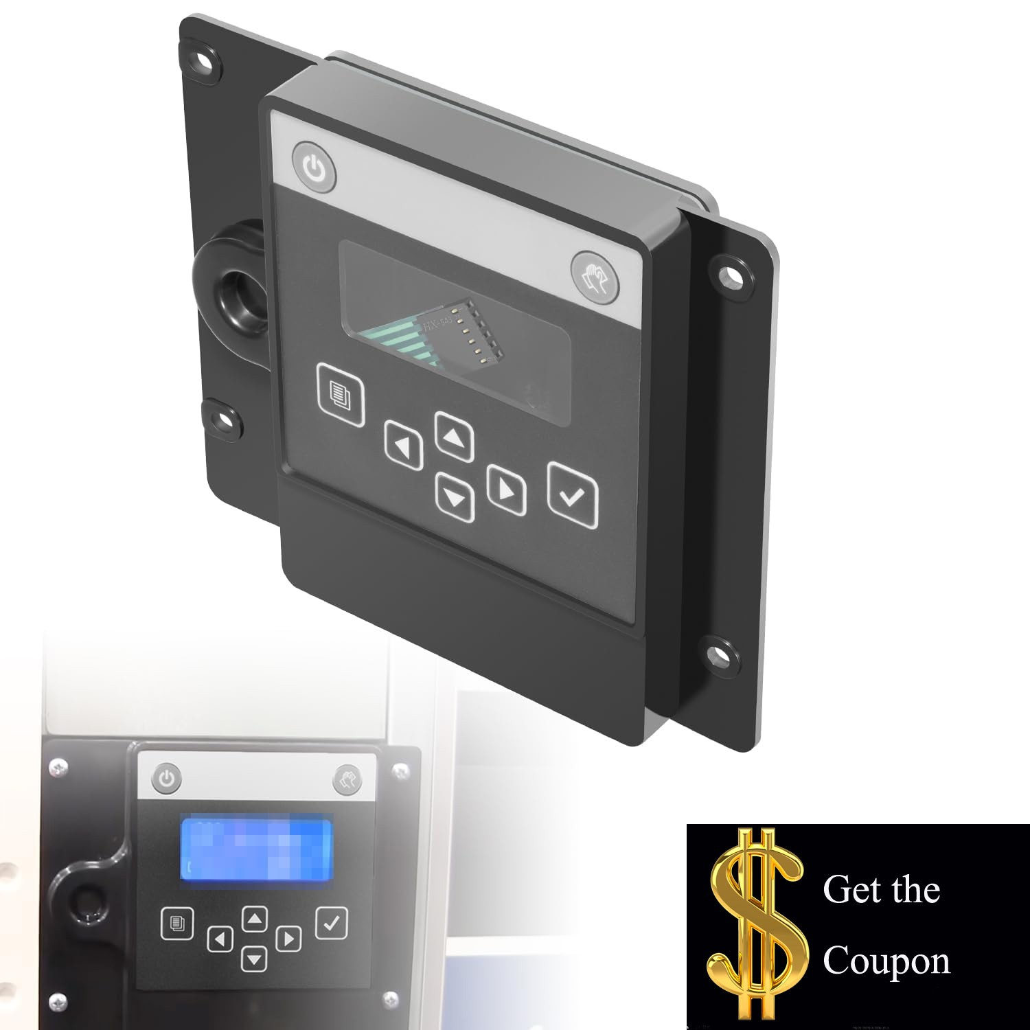 Replacement for Manitowoc 000007926 Touch Pad LCD Housing Assembly