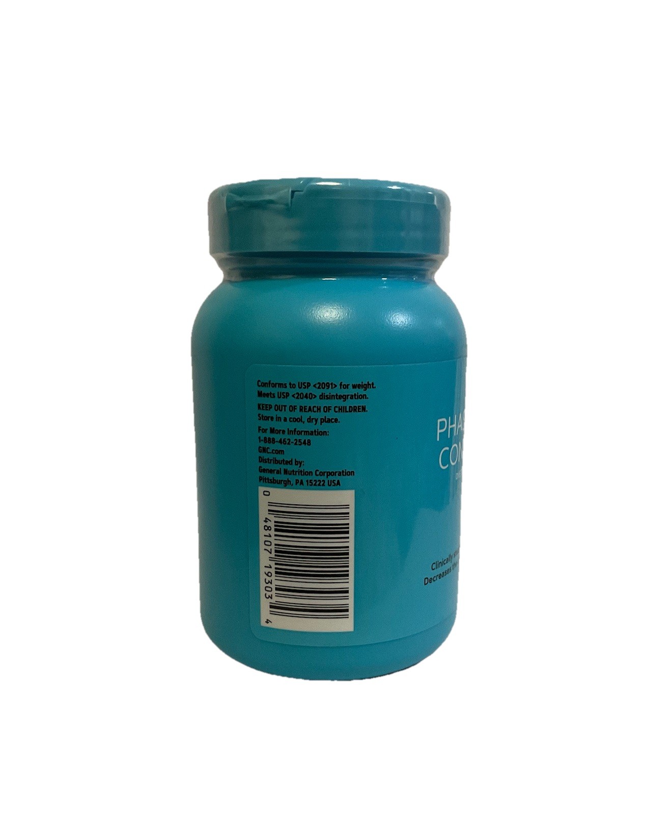 GNC Total Lean Phase 2 Carb Controller, 120 Capsules EXP 01/26