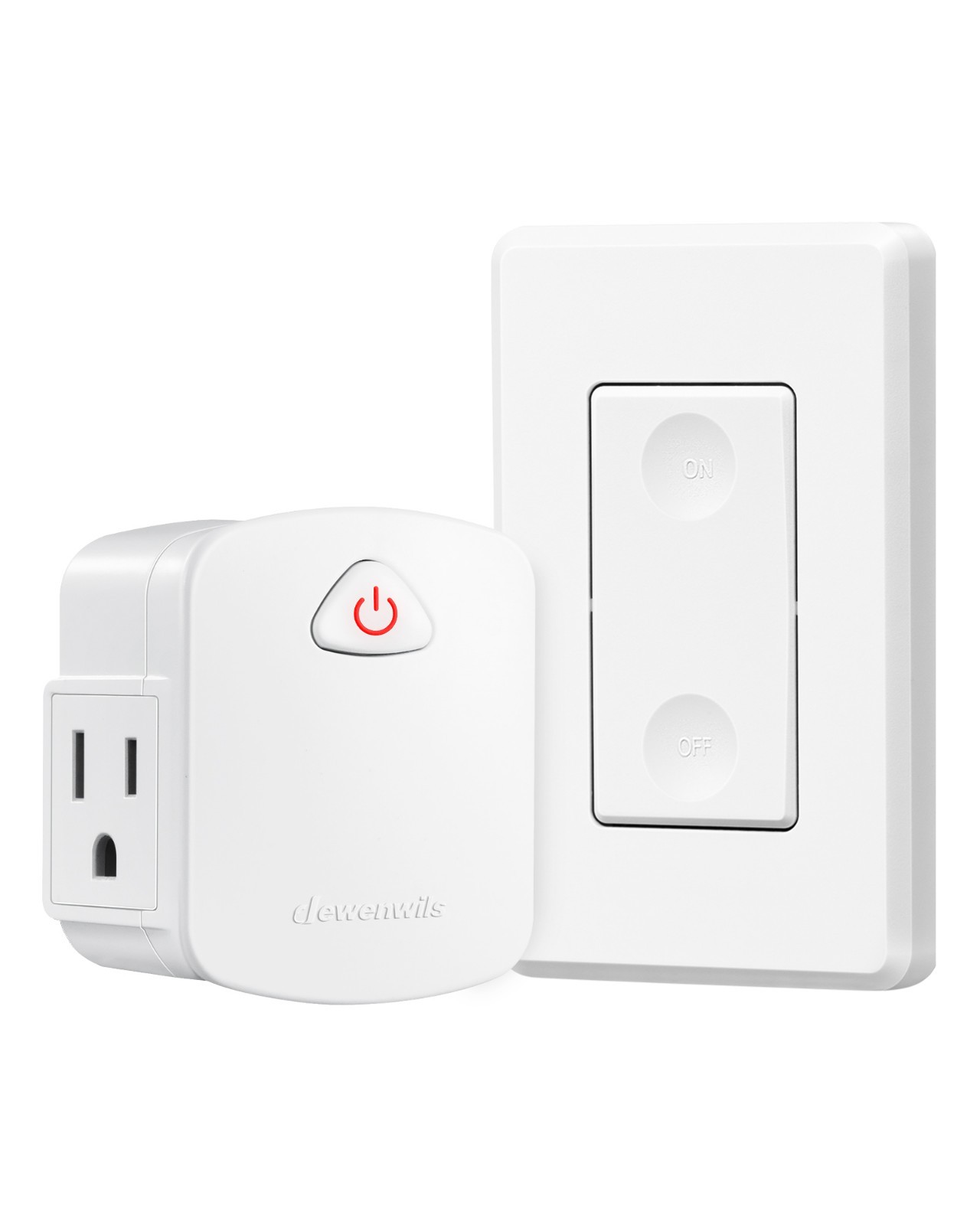 DEWENWILS Remote Control Light Switch Wireless Remote Power Wall Switch Outlet