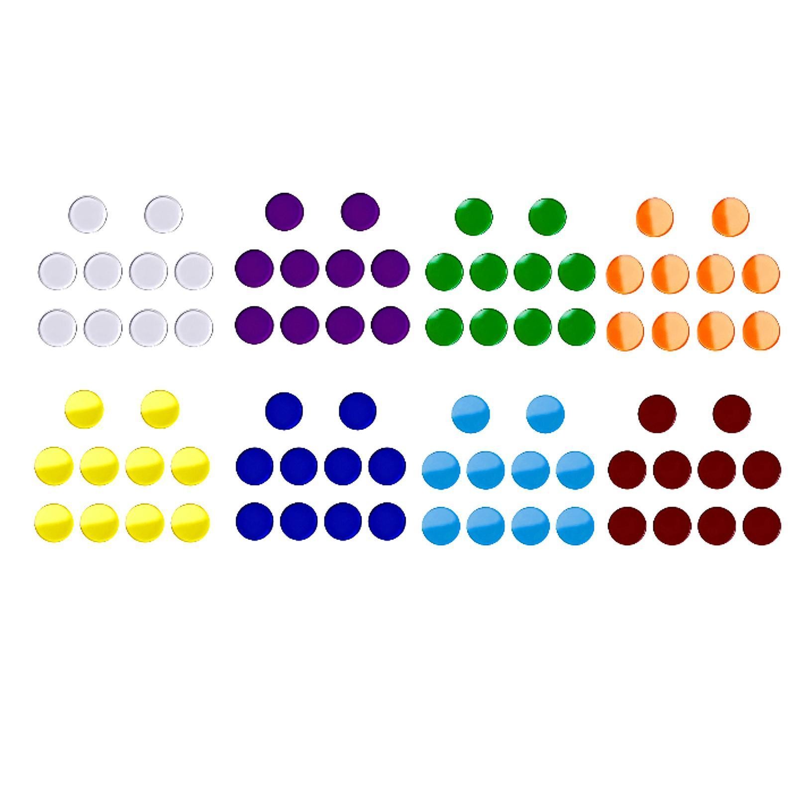 10x Pool Cue Tip Pads Billiard Accessories Professional 1.1cm Ferrule Pads for