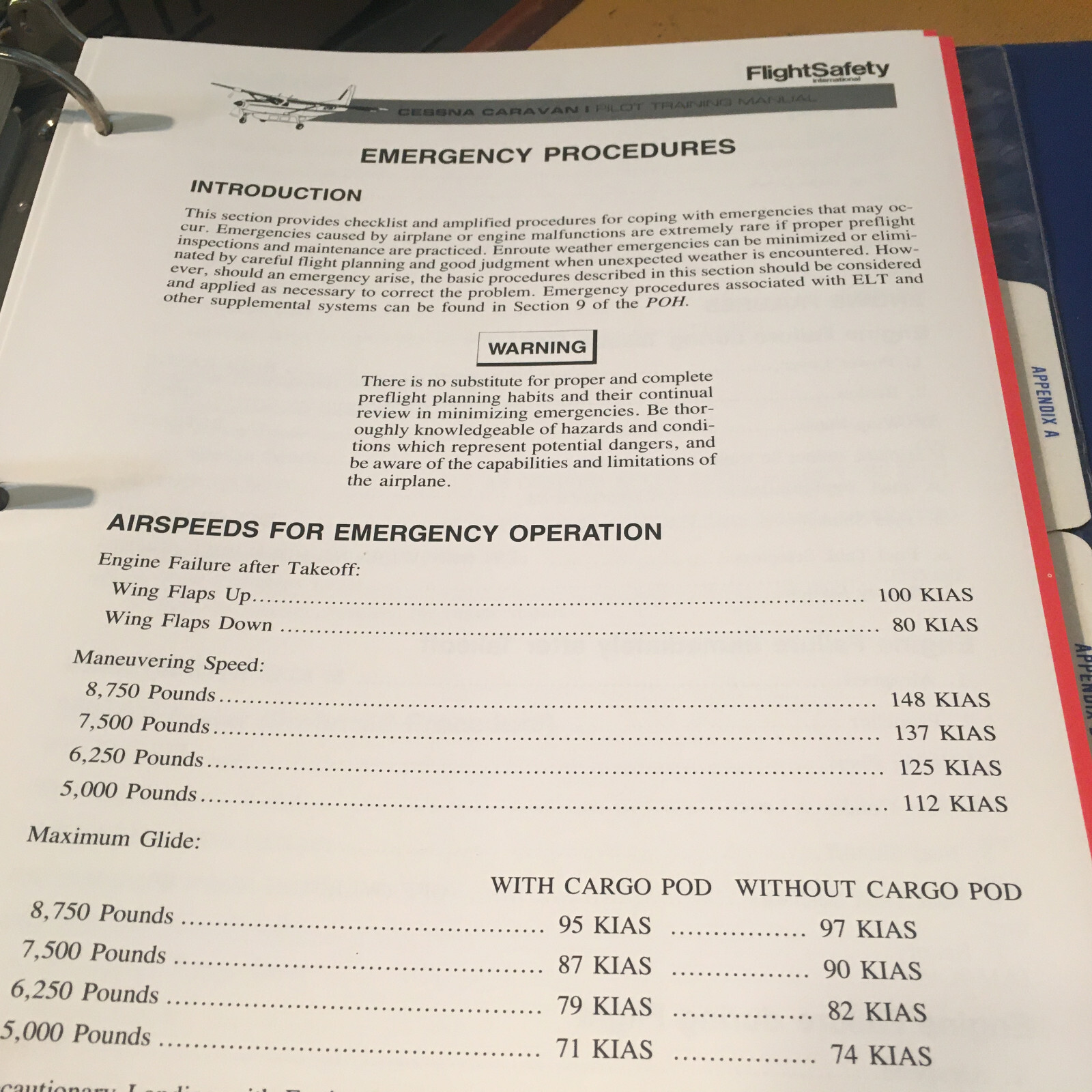 Cessna Caravan I Model 208, 208A & 208B Pilot Training Manual
