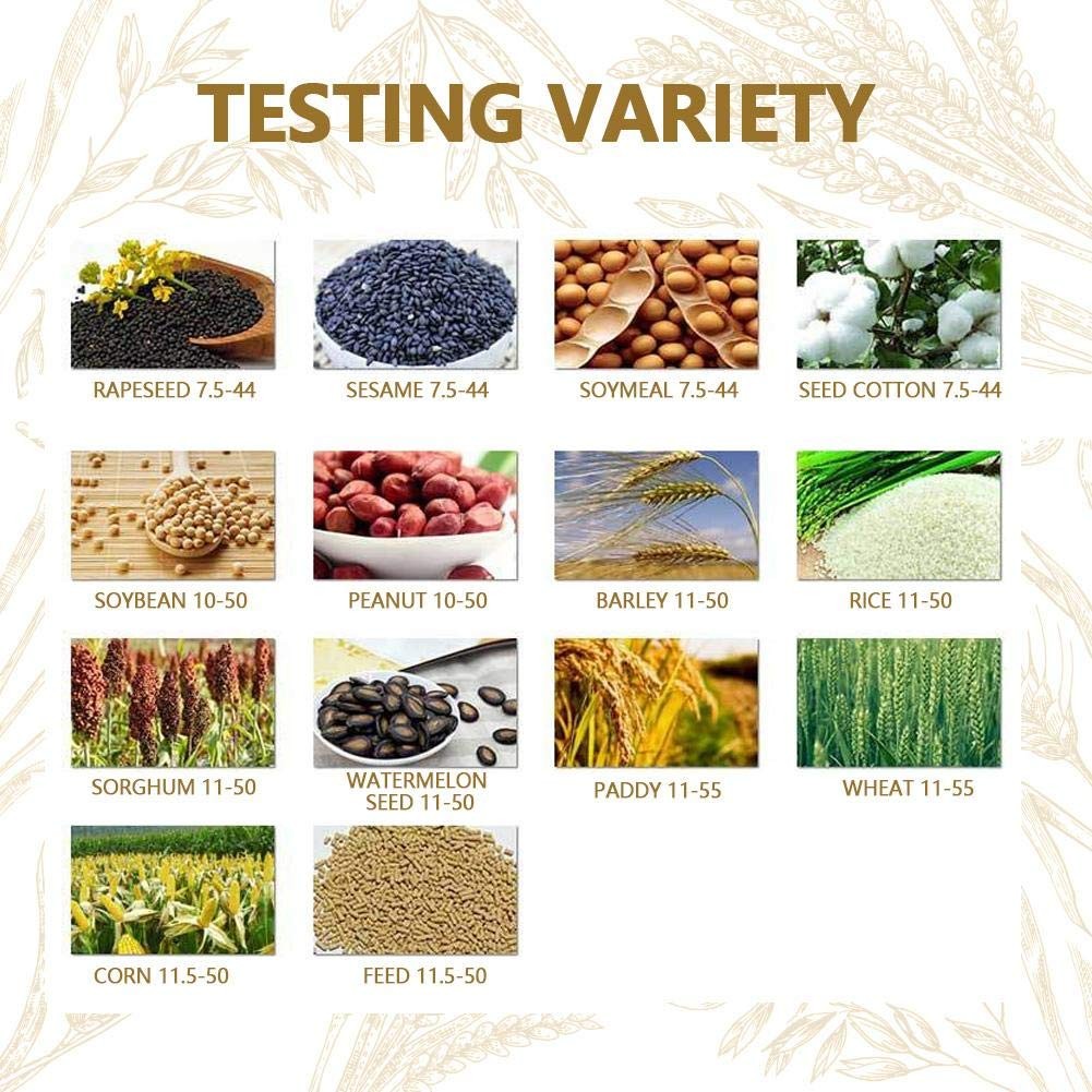 AR991 Digital LCD Grain Moisture Meter for Wheat Corn Rice Peanut Soybean