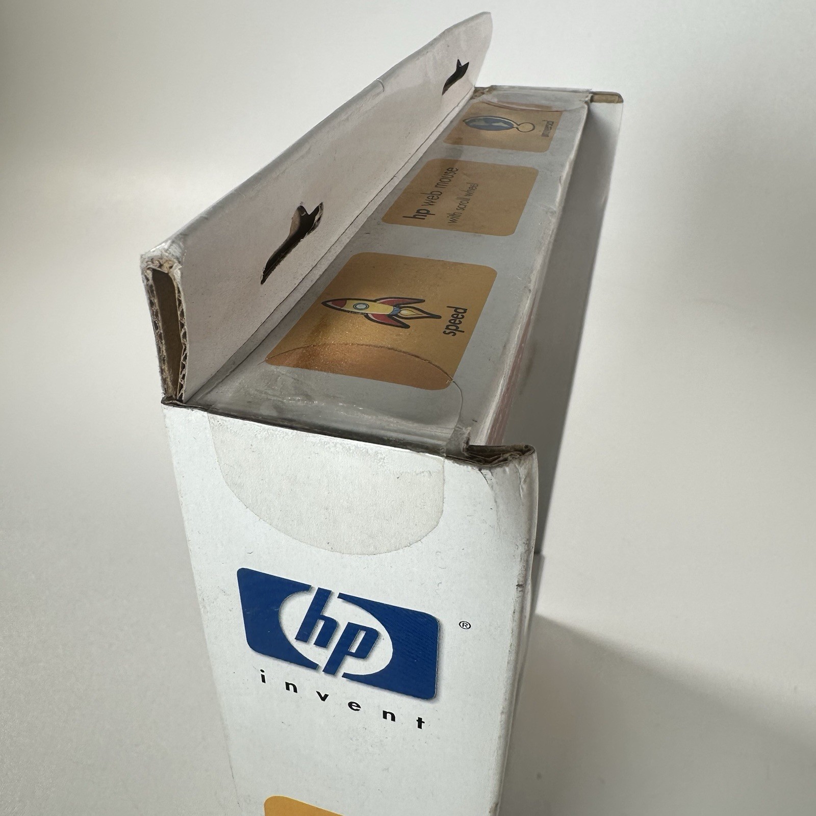 HP Web Mouse with Scroll Wheel USB or PS/2 Model H7003 from RCA, factory sealed