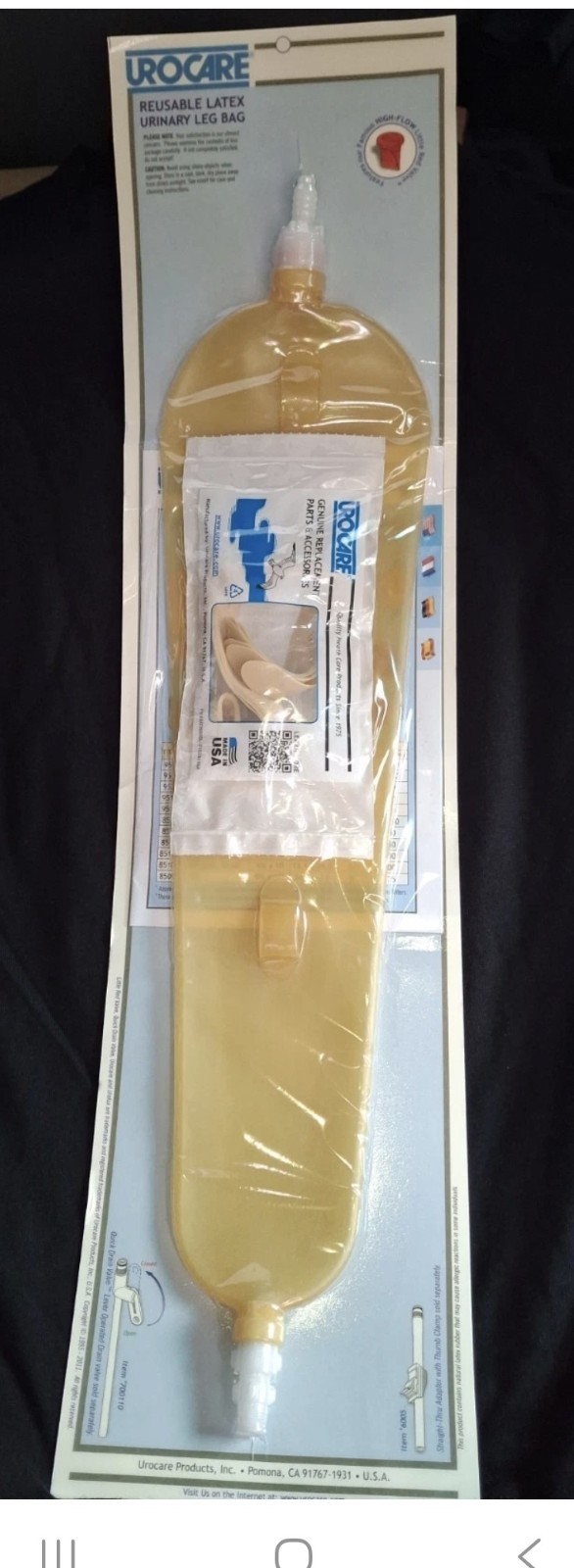 UROCARE / Leg  Bag's 44 oz.  / New