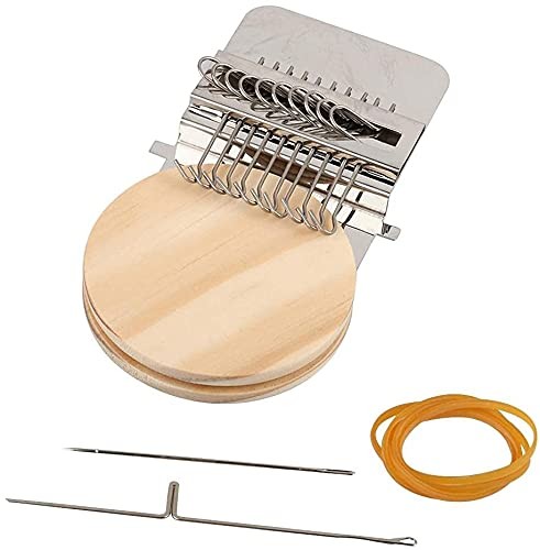 Small Loom Speedweve Type Weave Tool,darning Loom Quickly (14 Hooks)