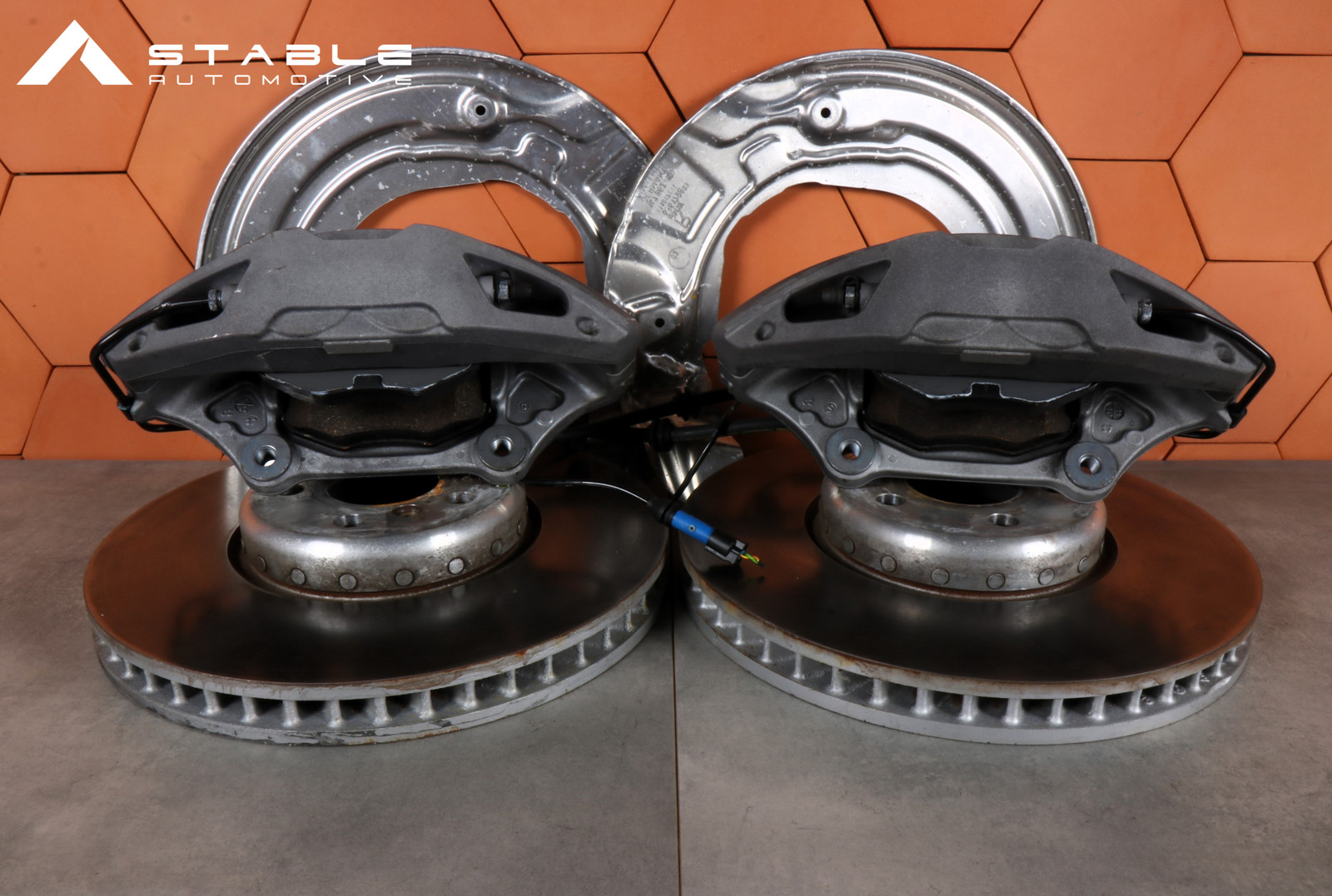 BMW G11 G12 G15 G16 G30 G31 G32 FRONT BRAKE SYSTEM CALIPERS DISCS PADS 348X36