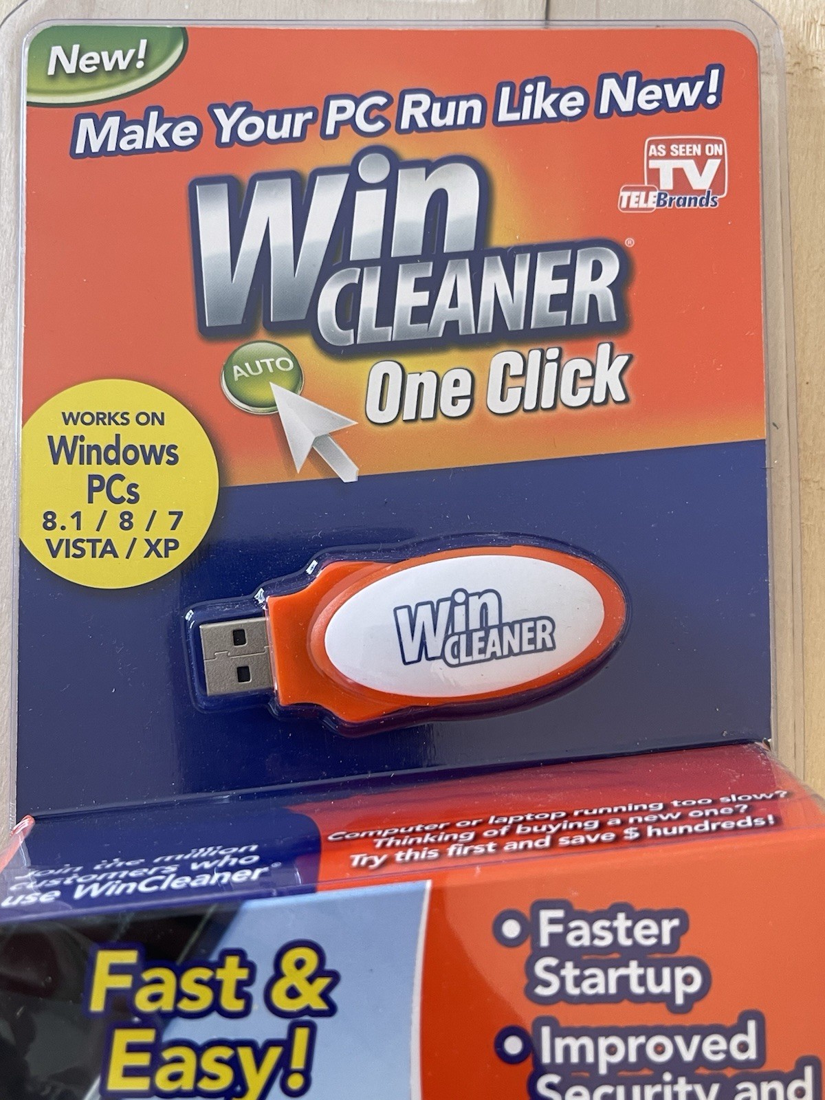 Win Cleaner One Click Professional USB Computer Clean Repair for PC Laptop