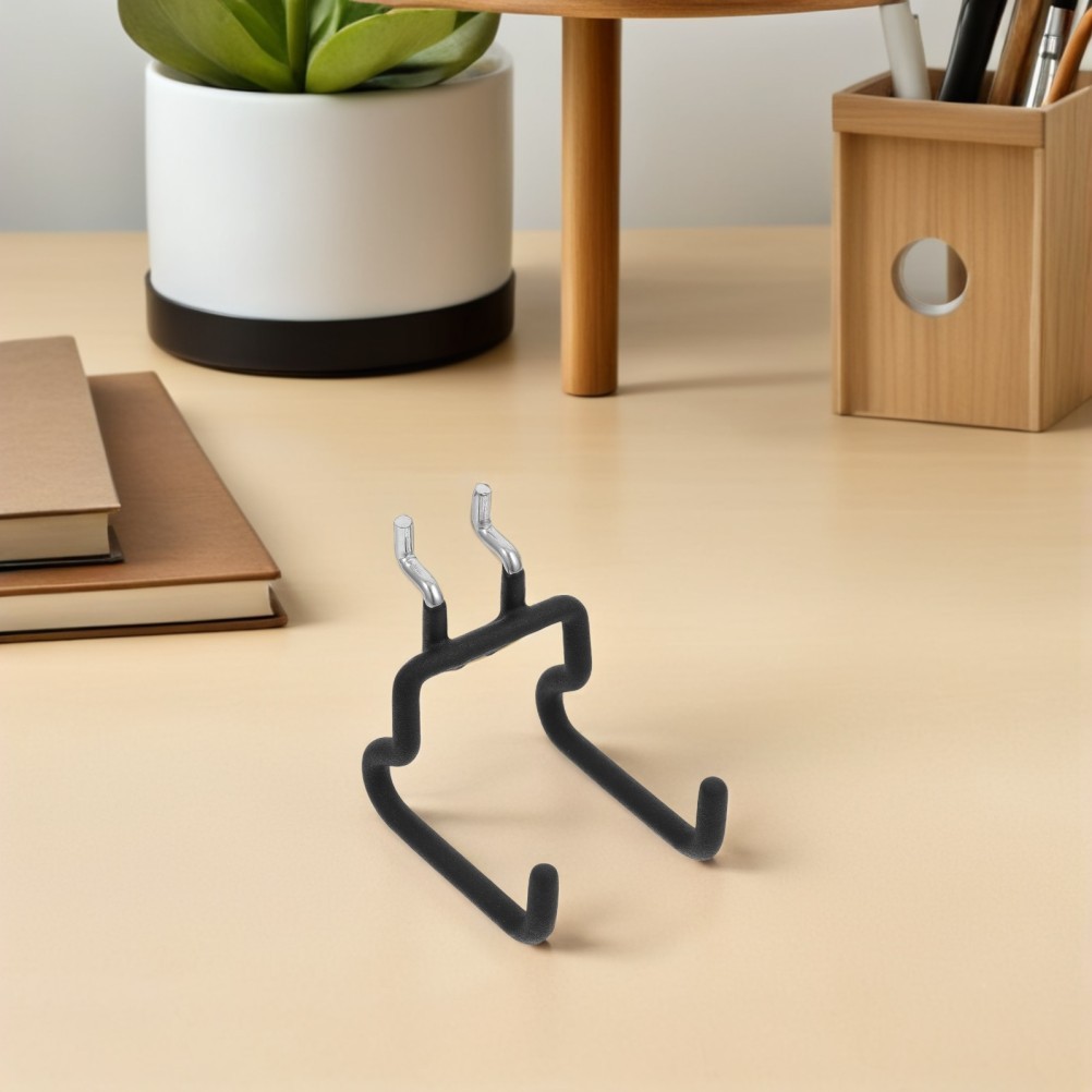 Durable Stainless Steel Pegboard Hanging Hooks for Home Workshop and Kitchen Use