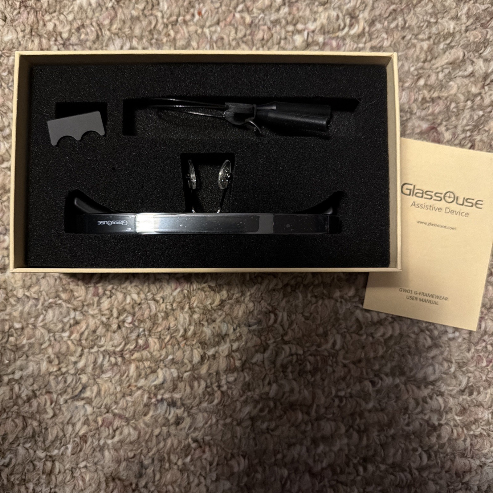 G-FRAMEWEAR Accessory for Glassouse Pro - Wearable Frame - For Handsfree Mouse