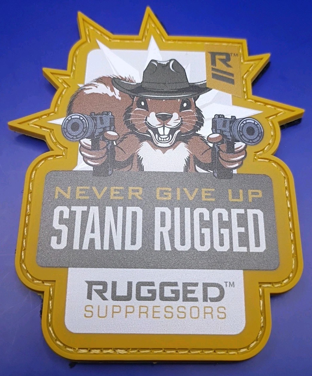 Rugged Suppressors SHOT Show 2025 Squirrel Stand Rugged Morale Patch